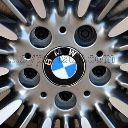 Genuine BMW Alloy Wheel Center Cover Hub Cap 68mm 36136783536 - Alloy Parts UK