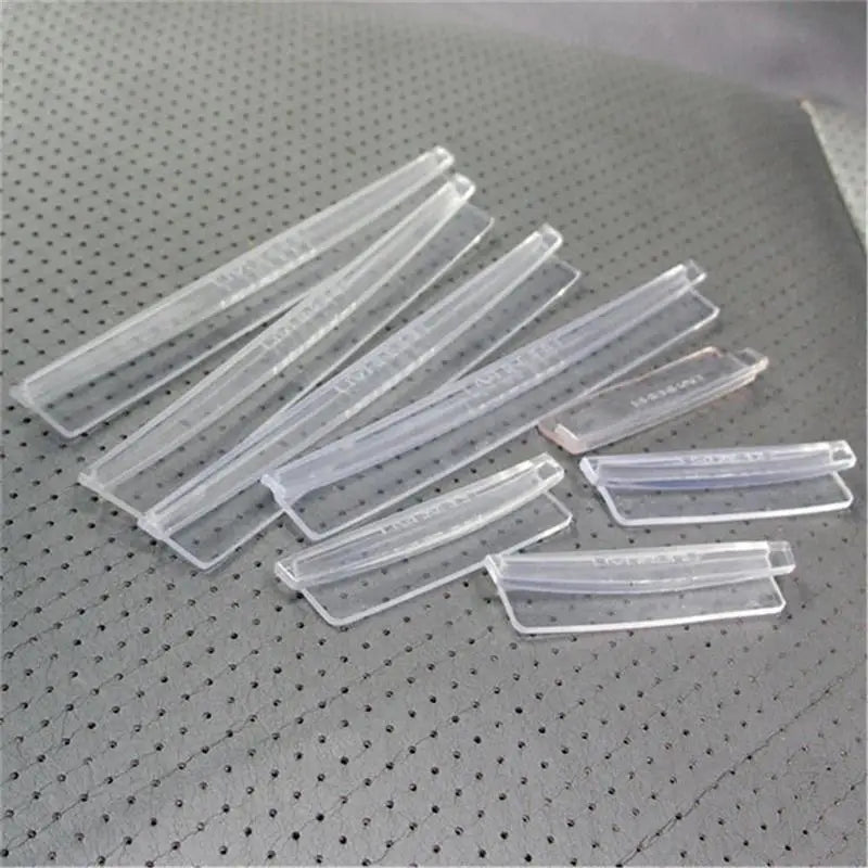 8 PCS Clip Model Anti-collision Strips Car Doors Anti-friction Strips Short/Long Anti-collision Strips For Auto Accessories