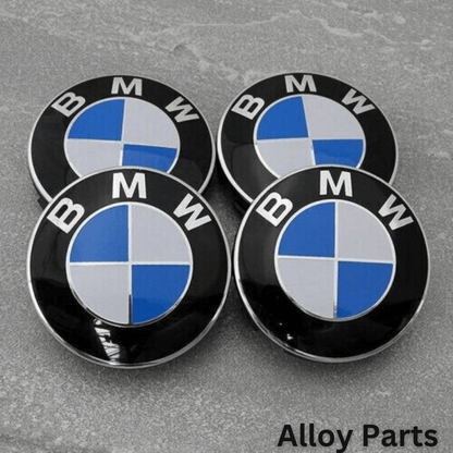 4 pcs Genuine BMW Alloy Wheel Center Cover Hub Cap 68mm 36136783536 - Alloy Parts UK